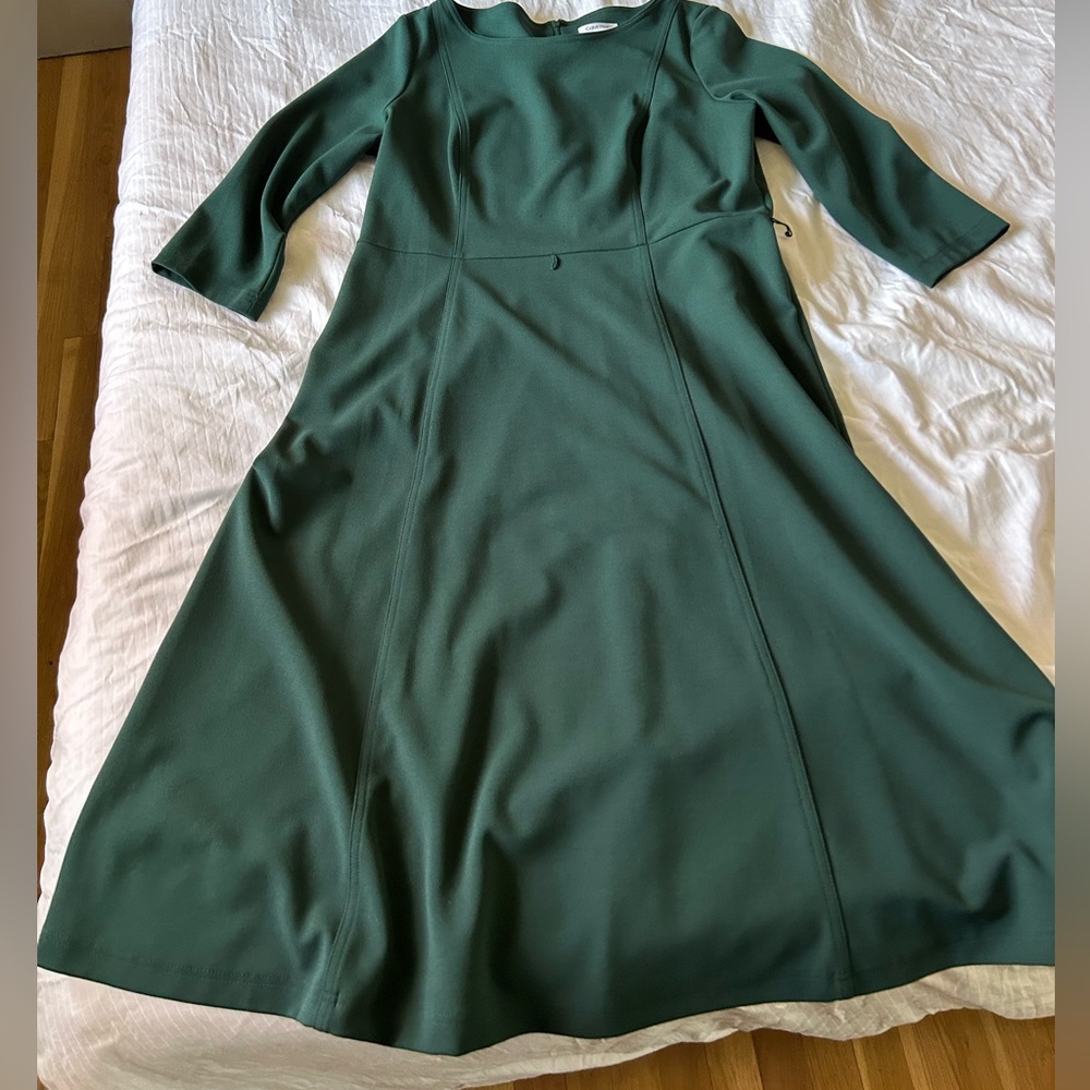 Calvin Klein Emerald Dress, 16